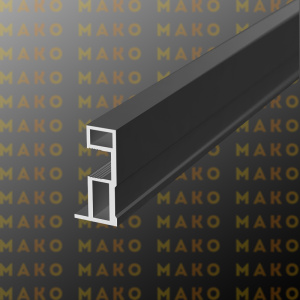 Профиль вертикальный MS163 Титан (A18)